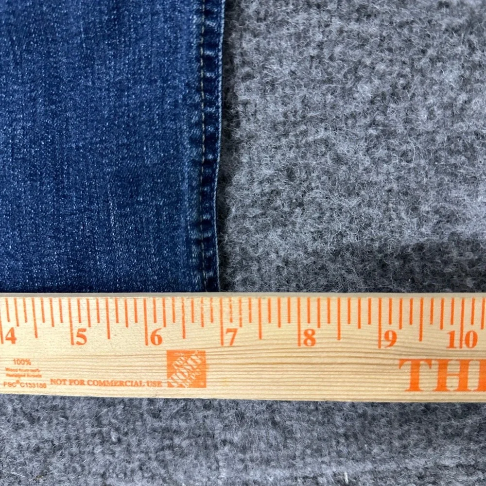 Lee Riders Jeans Womens Size 10M Blue Midrise Straight Leg Stretch Denim Casual
